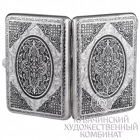 Портсигар из серебра 