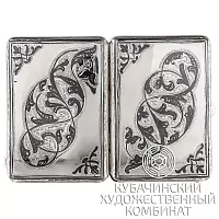 Портсигар из серебра