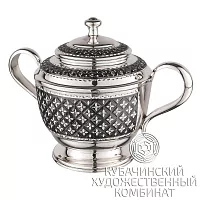Сахарница серебряная на 550 мл