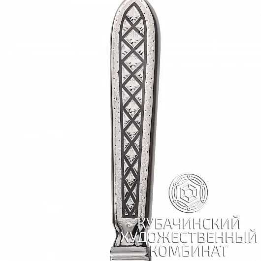 Нож столовый из серебра 925 пробы