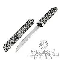 Нож из серебра