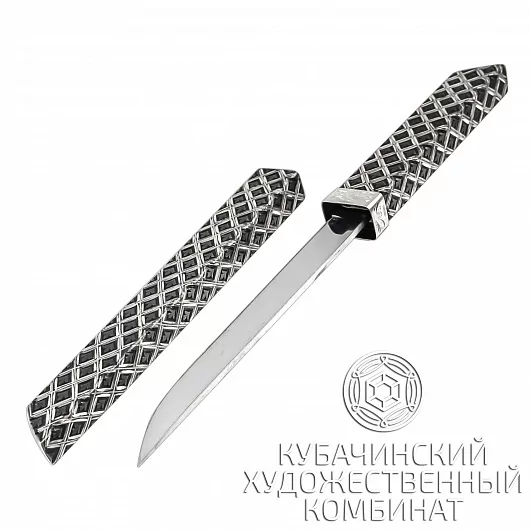 Нож из серебра