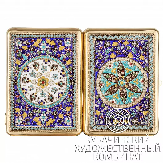 Портсигар из серебра