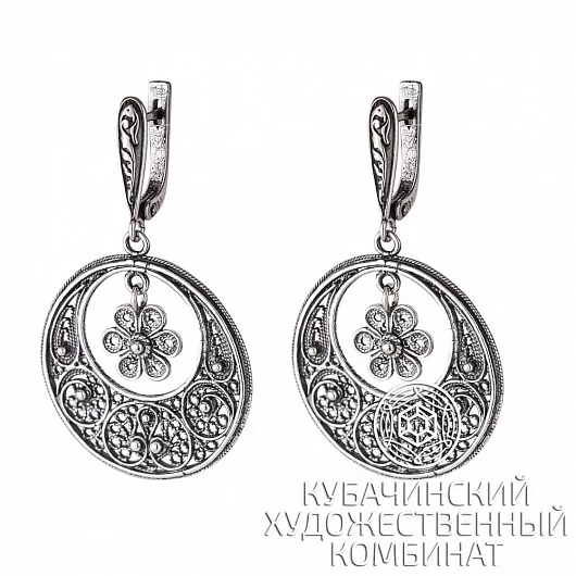 Серьги серебряные 925 пробы