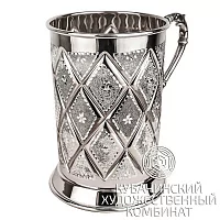 Кружка из серебра 925 пробы на 365 мл