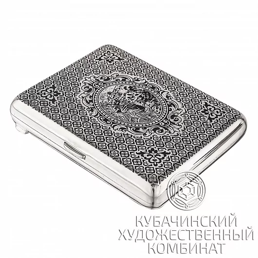 Портсигар из серебра