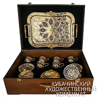 Чайный набор из серебра на 500 мл