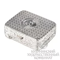 Таблетница из серебра
