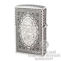 Зажигалка серебряная 