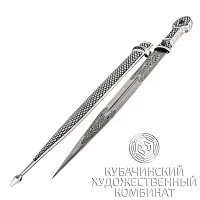 Кинжал серебряный