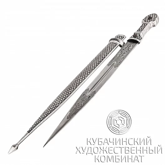 Кинжал серебряный