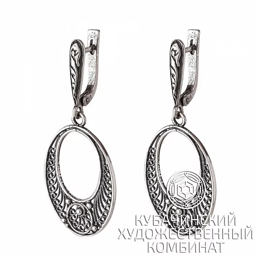 Серьги из серебра 925 пробы