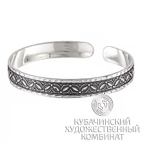 Браслет серебряный