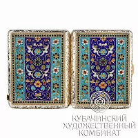 Портсигар из серебра