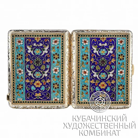Портсигар из серебра