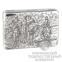 Портсигар из серебра 