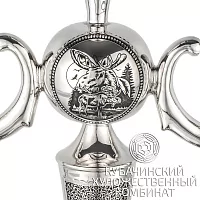 Подсвечник из серебра