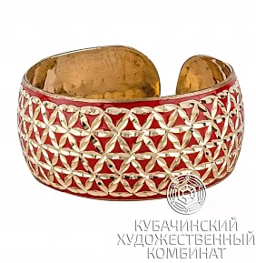 Браслет ручной работы из латуни