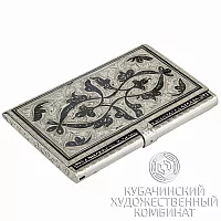 Серебряная визитница