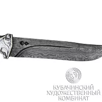 Нож из серебра