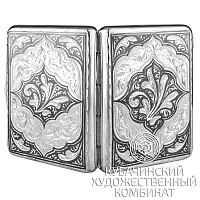 Портсигар из серебра
