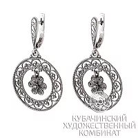 Серьги серебряные 925 пробы