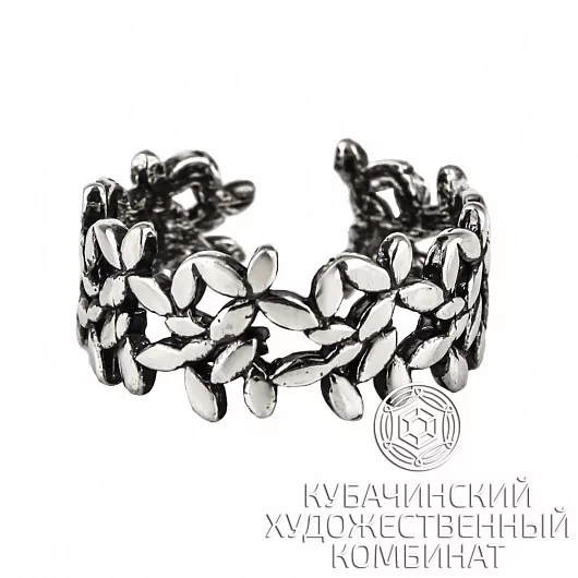 Кольцо "Ветвь" из серебра