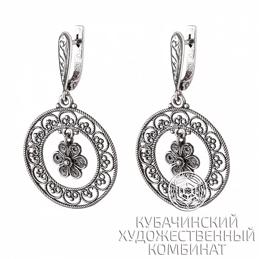 Серьги серебряные 925 пробы