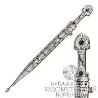 Кинжал из серебра