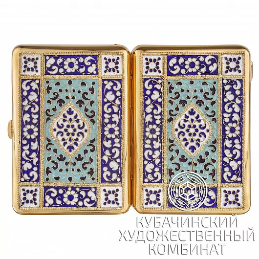 Портсигар из серебра
