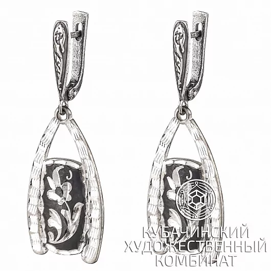 Серьги из серебра 925 пробы