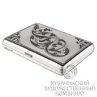 Портсигар из серебра