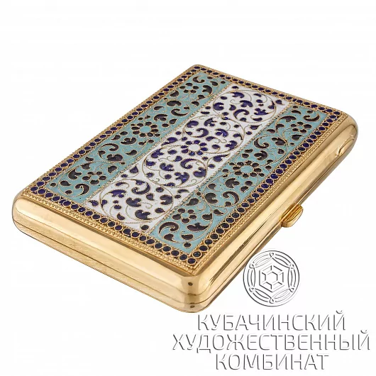 Портсигар из серебра