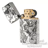 Зажигалка из серебра