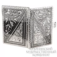 Визитница из серебра