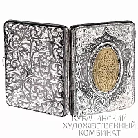 Портсигар ручной работы из серебра