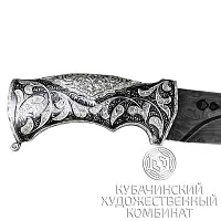 Нож из серебра