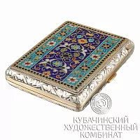 Портсигар из серебра