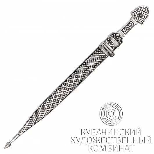 Кинжал серебряный