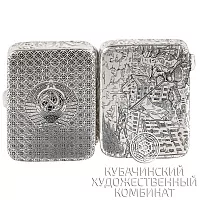 Таблетница из серебра