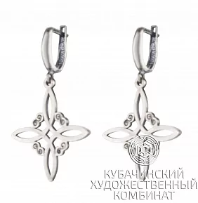 Серьги из серебра 925 пробы