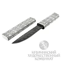Нож из серебра